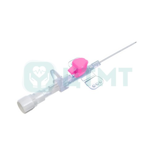 Катетер в/в с крыльями и инъек. портом 20Gx32 мм, полиуретан POLYFLEX 4 р/к полосы