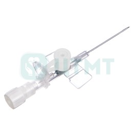 Катетер в/в с доп. портом и крылышками 17Gx45 мм, тефлон, POLYFLON, 4 р/к полосы