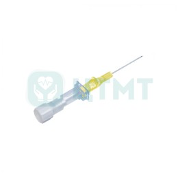 Катетер в/в без крылышек и порта 24Gx19 мм, тефлон POLYWIN FEP 4 р/к полосы