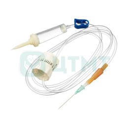 Набор для инфузии с регулятором потока Polytrol, G21x150 см, без воздушного клапана, без DEHP