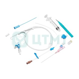 Набор для катетеризации центральных вен «Novocent Pro mono», 8FR /12G(D) L-200 мм (однопросветный)