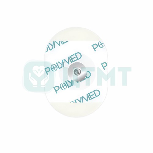 ЭКГ электрод одноразовый, жидкогелевый, 50х35 мм, защелка рентгенопрозрачная, на вспененной основе