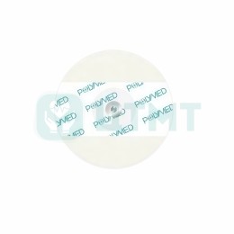 ЭКГ электрод одноразовый, жидкогелевый, Ø50 мм, защелка рентгенопрозрачная, на вспененной основе