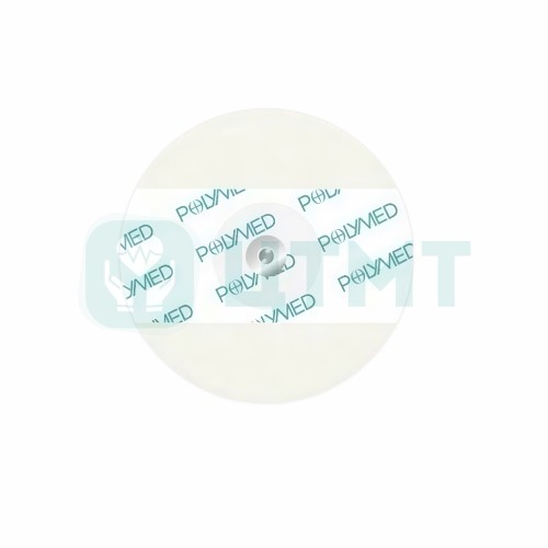 ЭКГ электрод одноразовый, твердогелевый, Ø55 мм, защелка из нержавеющей стали, на вспененной основе