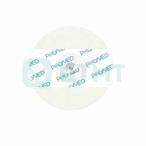 ЭКГ электрод одноразовый, твердогелевый, Ø60 мм, защелка из нержавеющей стали, на вспененной основе