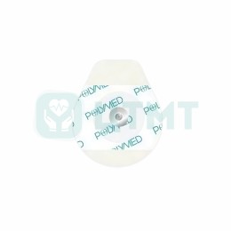 ЭКГ электрод одноразовый, твердогелевый, 38х32 мм, защелка из нержавеющей стали, на вспененной основе