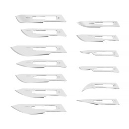 Скальпель нержавеющая сталь/пластиковая рукоятка р-р 10