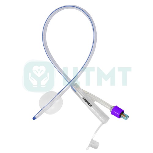 Катетер фолея 100% силикон 2-х ходовой СН22