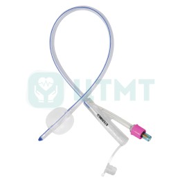 Катетер фолея 100% силикон 2-х ходовой СН26