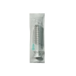 Шприц 2-комп, одноразовый, 10 мл, игла 21G (0,8х40), Luer Slip, стерильный