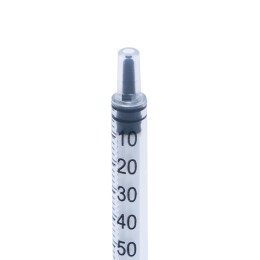 Инсулиновый шприц 1 мл, U-100, игла 27G ½" (0,4 x 13 мм), тонкая, Luer Slip, стерильный